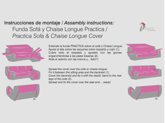 Funda Chaise Longue Lona