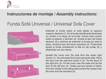 Funda Sofá Práctica Constanza