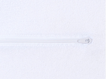 Cremallera de la Funda de Colchón Velfont Rizo Elastic blanco
