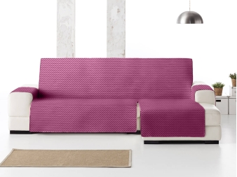 Funda Chaise Longue fucsia Oslo Protect derecha