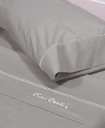 Sábanas Algodón Arcadia Pierre Cardin gris C05