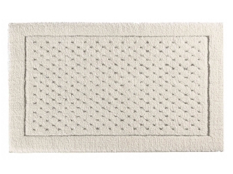 Alfombra Baño Linen Waffle Bio Luxury natural