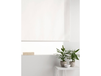 Estore Enrollable Basic Liso blanco