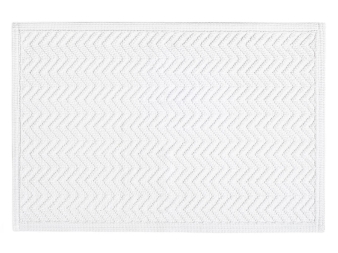 Salida de Baño Chevron de Sorema blanco (white)