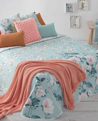 Colcha Reversible Manterol Bouquet