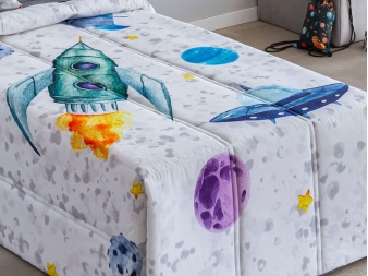 Comforter de invierno Cohete infantil
