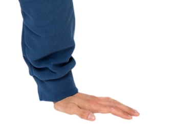 Pijama de Coralina azul Luigi con puños en las mangas