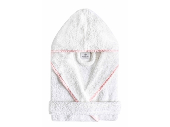 Albornoz Infantil Capucha Sorema New Plus rosa