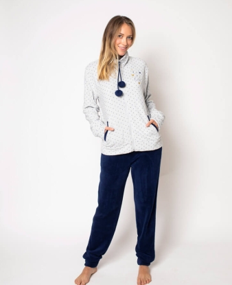 Pijama Chaqueta Coralina Mujer Kai