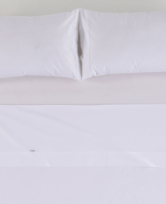 Funda Almohada Algodón Lisa Blanca 70