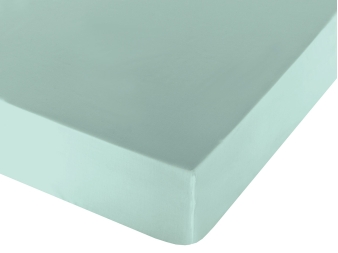 Sábana Bajera Lisa color verde Naturals 