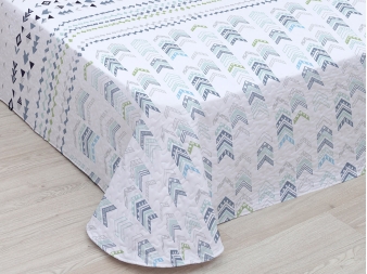 Colcha Reversible con relleno termosellado Edwin de Unifabrics