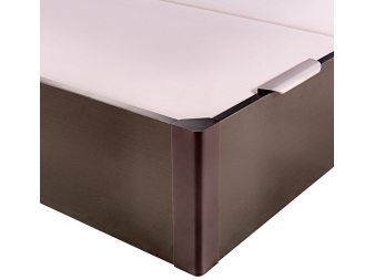 Cama Abatible de gran capacidad con tapa doble Pikolin wengué