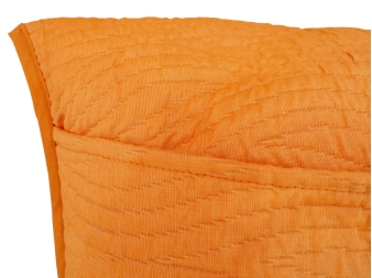 Funda de Cojín con solapa Reversus de Manterol naranja