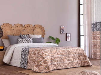 Colcha Capa Confecciones Paula Mijas beige