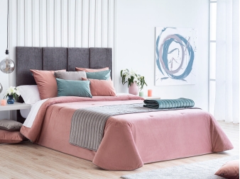 Conforter Confecciones Paula Velvet rosa