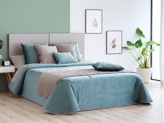 Conforter Confecciones Paula Velvet verde (turquesa)
