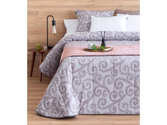 Cubrecamas de entretiempo visón Cazorla jacquard