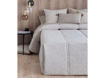 Conforter Pedraza beige jaccquard de Confecciones Paula