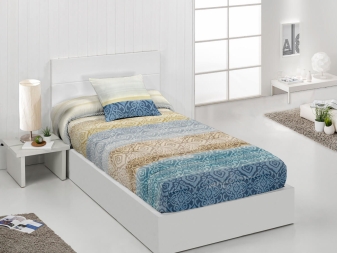 Edredón Ajustable JVR Bakar Mandala azul