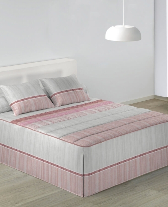 Colcha Edredón JVR Bombay rosa