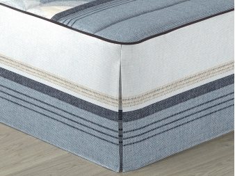 Colcha de invierno azul con faldón Colman de JVR