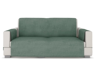 Protector para Sofá JVR Terciopelo 3 Plazas verde