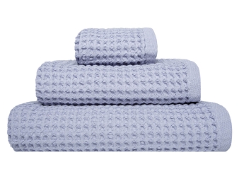 Toalla de algodón Favo para el baño color lila (misty lilac)