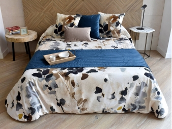Edredón Velvet Pravia Confecciones Paula floral