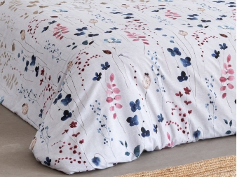 Funda Nórdica floral Coloma de Confecciones Paula