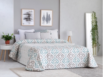 Comforter Térmico estampado Lleida turquesa