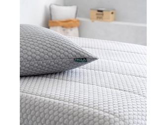 Ciubrecamas topos para verano Burbuja gris