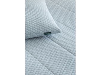 Ciubrecamas topos para verano Burbuja turquesa