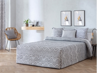 Conforter Edredón Confecciones Paula Bilbao gris