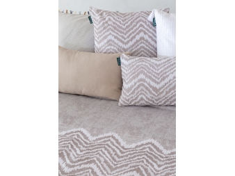 Edredón Bilbao beige de Confecciones Paula