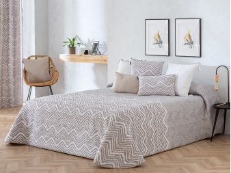 Colcha Gran Confort Confecciones Paula Bilbao beige