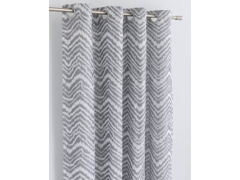 Cortina Confecciones Paula Bilbao jacquard gris