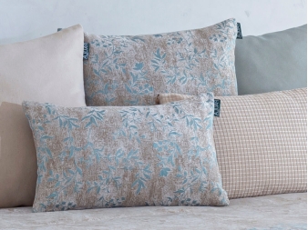 Cojines Jacquard Ceuta beige de Confecciones Paula