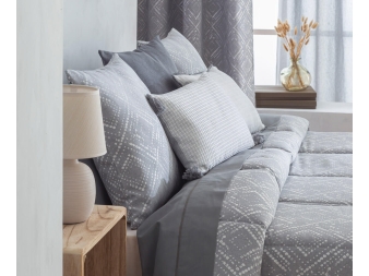 Comforter para invierno Somo gris de Confecciones Paula