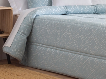 Comforter para invierno Somo turquesa de Confecciones Paula