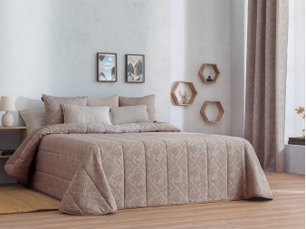 Edredón Térmico Sherpa Somo beige de Confecciones Paula