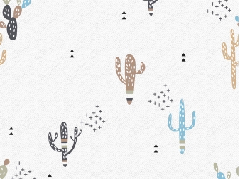 Diseño del estampado Cactus de Dhestia Home