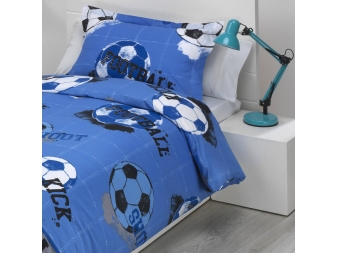 Dúo Nórdico con Funda de Cojín Fútbol Quick