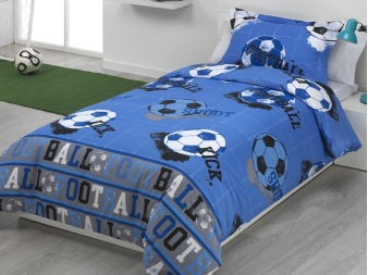 Juego Nórdico con Funda de Cojín Fútbol Quick