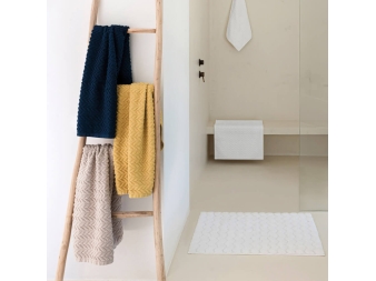 Toallas de Algodón para Baño Chevron de Sorema