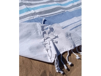 Pareo Verano Salmat de Algodón de Dhestia Home