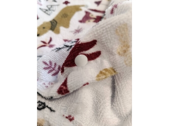Poncho Infantil Dhestia Home Animals tacto tercioipelo