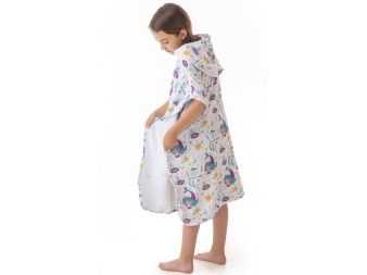 Poncho Sirenitas con Botones Laterales Dhestia Home