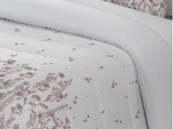 Edredón Comforter Holly rosa de Tejidos JVR