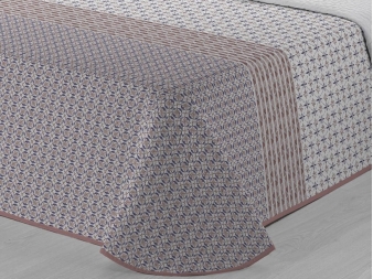 Cubrecamas Jaipur rosa de Tejidos JVR